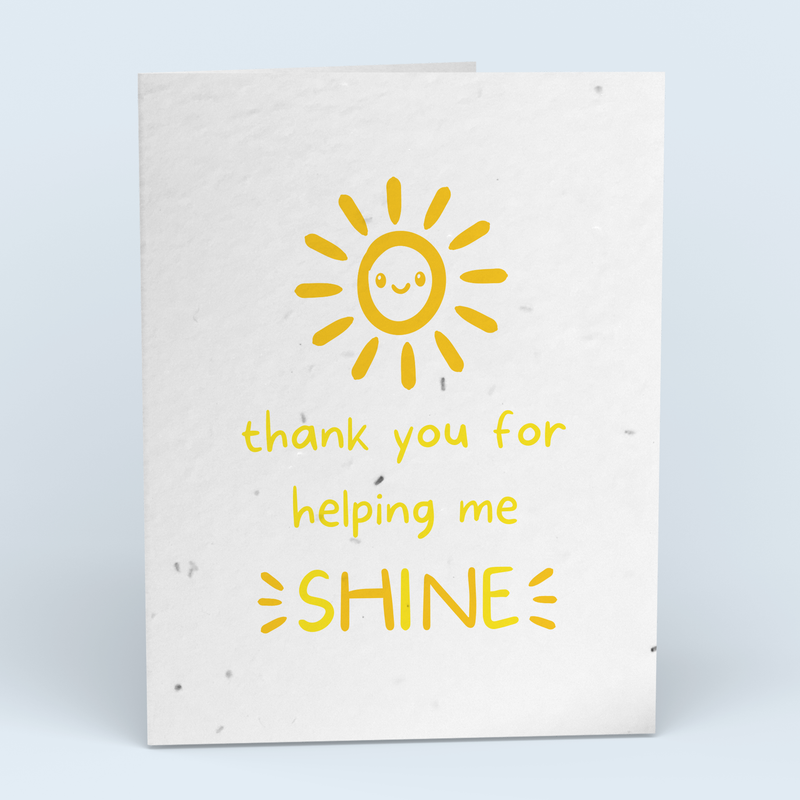 Helping Me Shine